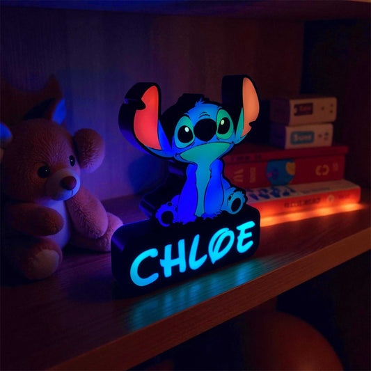 Disney Stitch LED lamp – personalized gift for kids