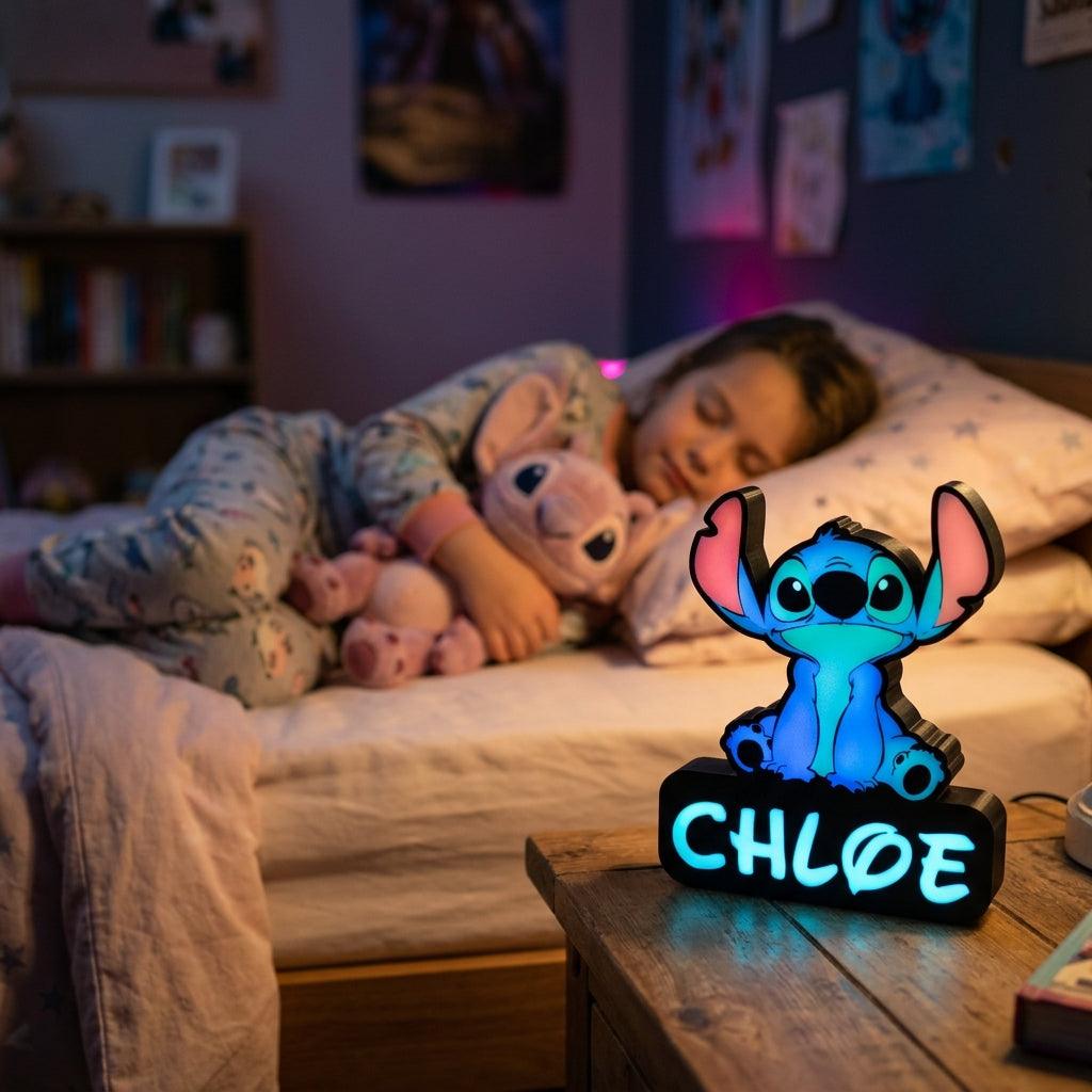 Personalized Stitch Lamp