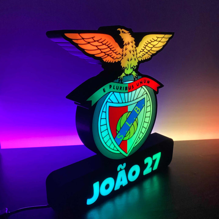 High quality Personalized SL Benfica Lamp for room decor
