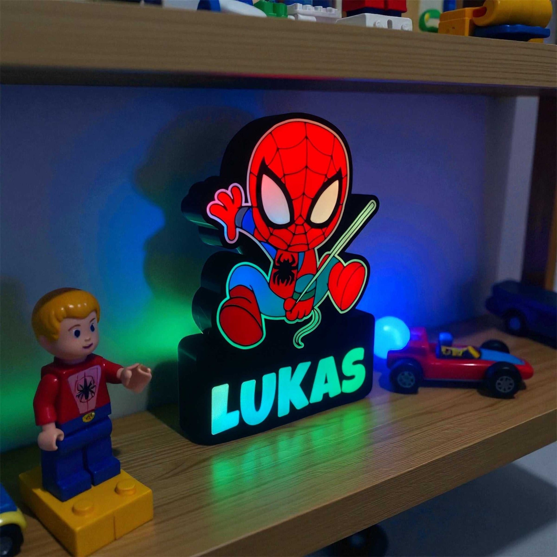 Marvel Spider-Man LED lamp for kids bedroom decor