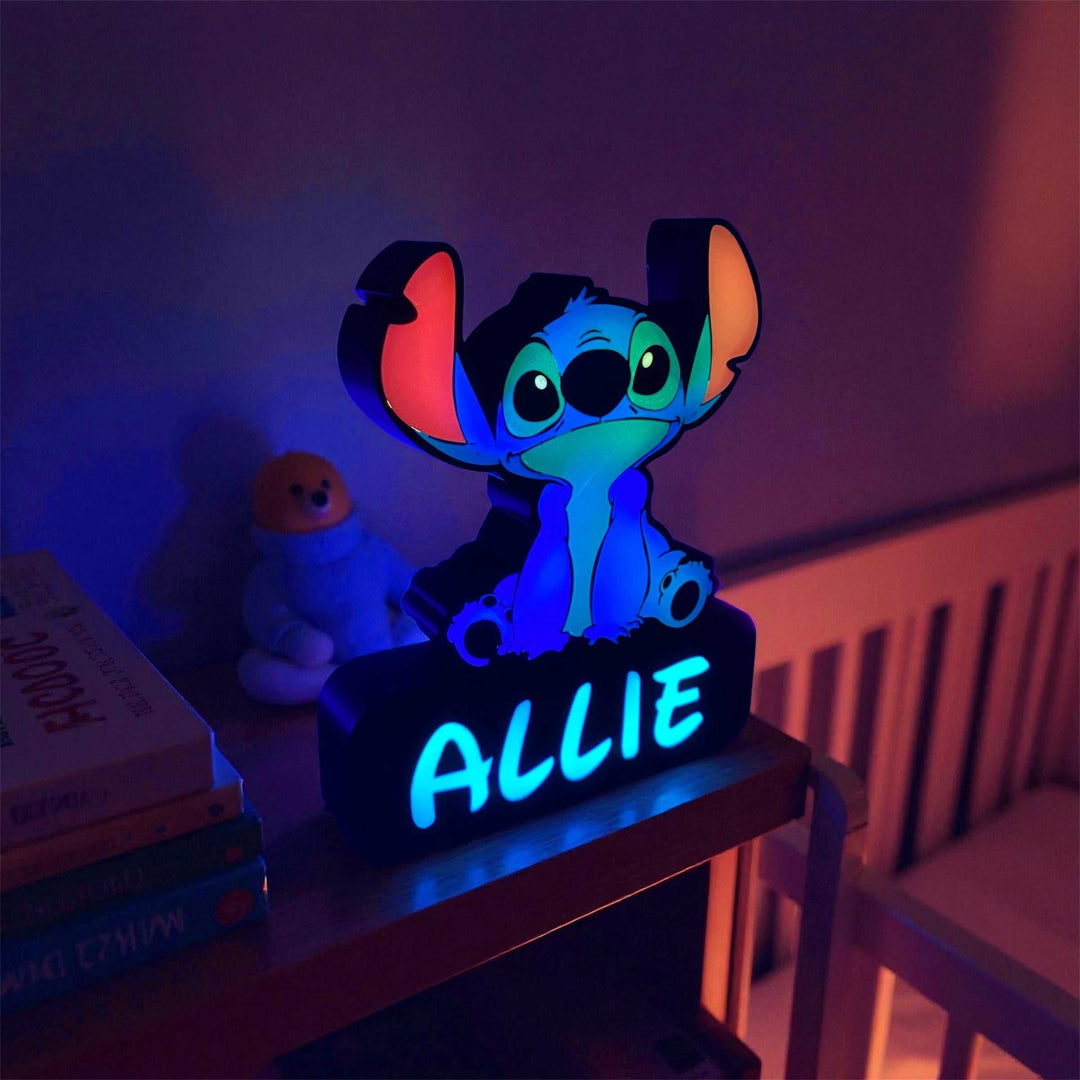 Premium Personalized Stitch Lamp for Disney fans