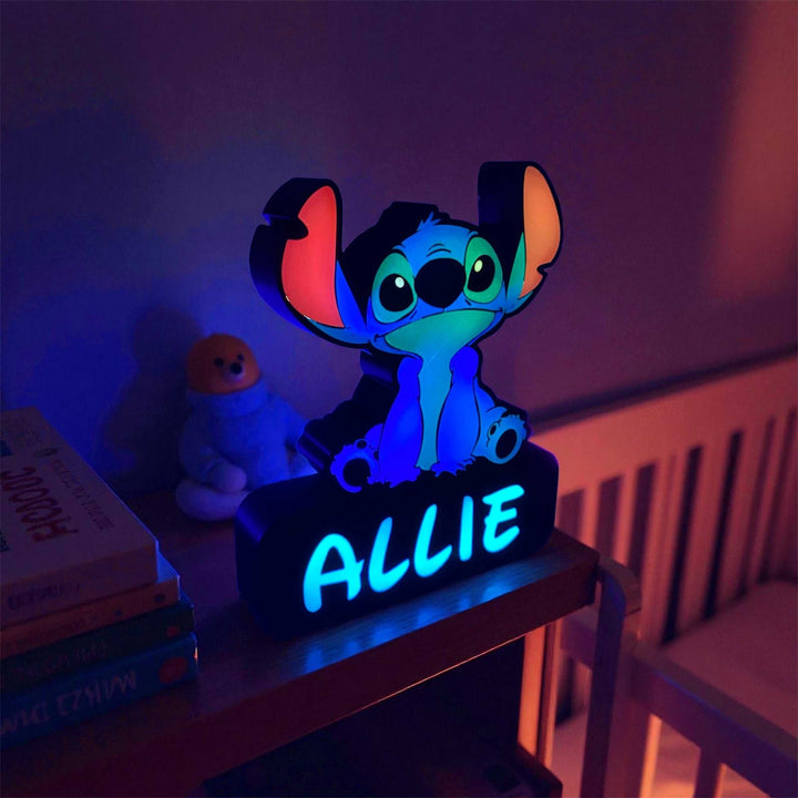 Premium Personalized Stitch Lamp for Disney fans
